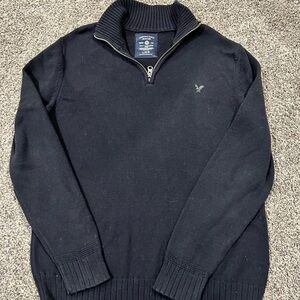American Eagle Outfitters 100% cotton Men's Black Sweater